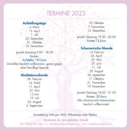 Termine 2023